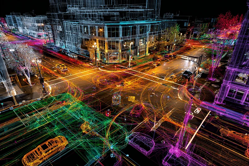 Darstellung der systemischen Wirkung autonomer Mobilität im urbanen Raum